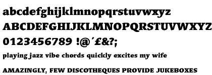 Linotype Syntax&trade; Serif Black