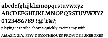 Linotype Syntax&trade; Serif Bold