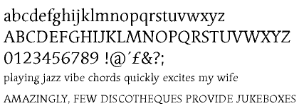 Linotype Syntax&trade; Serif Regular