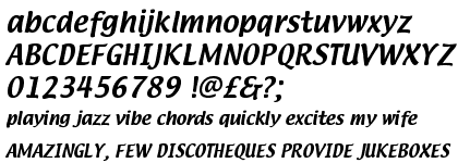 Lucida Big Casual Demi Italic