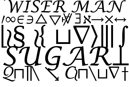 Lucida&trade; Math Symbol