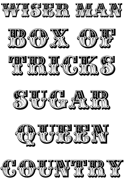 Madame&trade; Letters