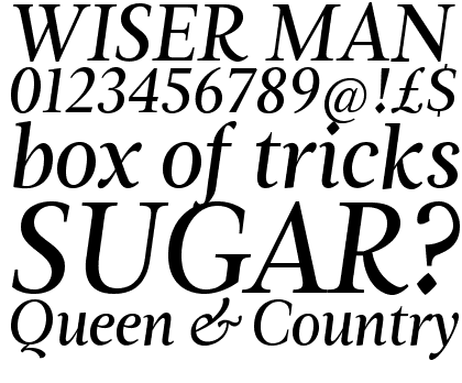 Magneta Medium Italic