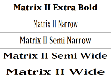 Matrix II Extra