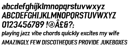 Mechanic Gothic Medium Italic (DST)