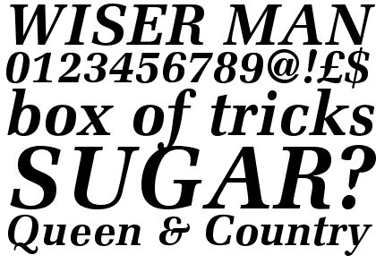 Melior&reg; Pro Bold Italic