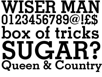 Memphis&trade; Cyrillic Bold