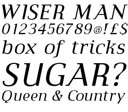 Metamorphosis Italic