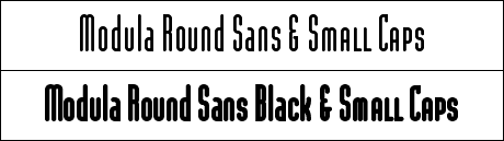 Modula Round Sans
