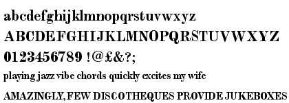 Monotype Modern&trade; Bold