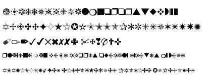 Monotype Sorts&reg; ESQ