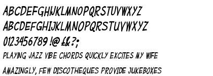 Mufferaw Condensed Italic
