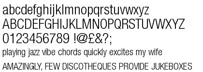 Neue Helvetica&trade; Com 47 Light Condensed