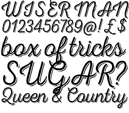 Nexa Rust Script T Shadow 00