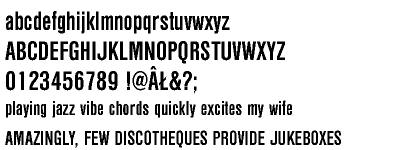 Nimbus Sans CE Bold Condensed (D)