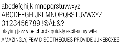 Nimbus Sans CE Light Condensed (D)