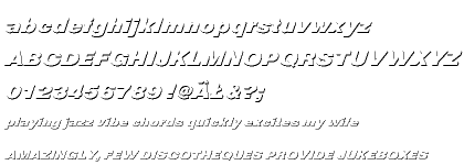 Nimbus Sans Diagonal Only Shadow CE Standard (D)