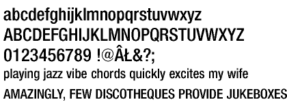 Nimbus Sans Novus CE Semi Bold Condensed