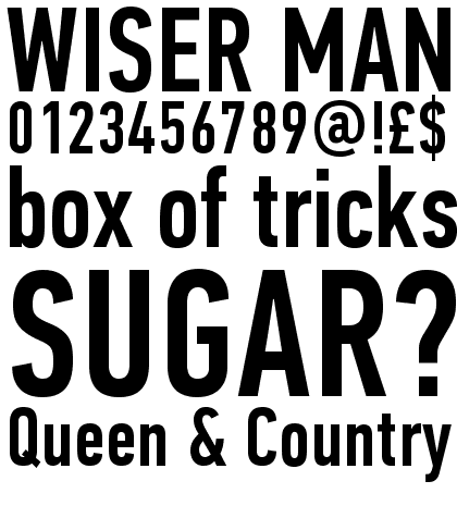 PF Din Text Compressed Pro Medium