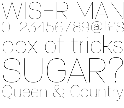 PF Encore Sans Pro Ultra Thin