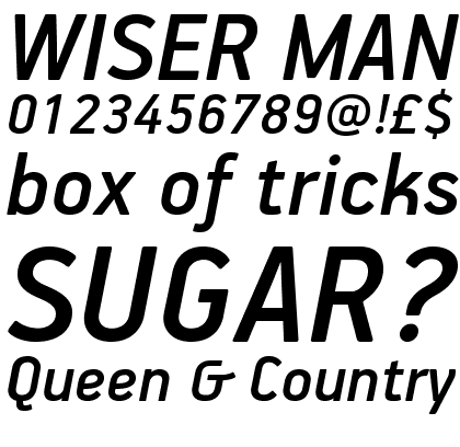 PF Handbook Pro Medium Italic