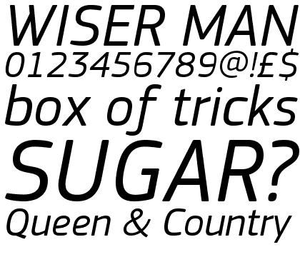 PF Square Sans Pro Italic