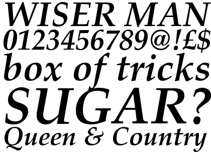 Palatino&reg; Pro Bold Italic