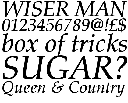 Palatino&reg; Pro Medium Italic