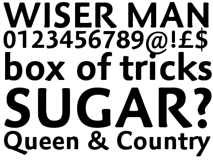 Palatino&trade; Sans Com Bold