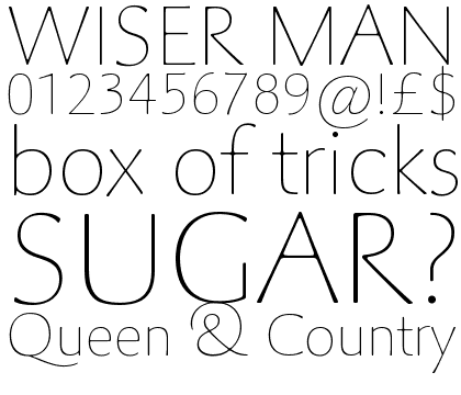 Palatino&trade; Sans Com Ultra Light