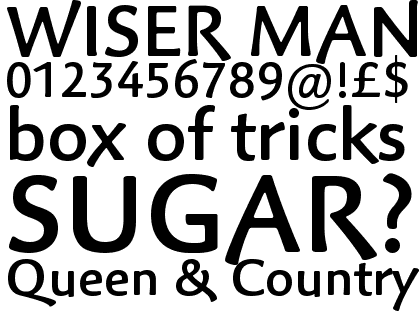 Palatino&trade; Sans Informal Com Medium