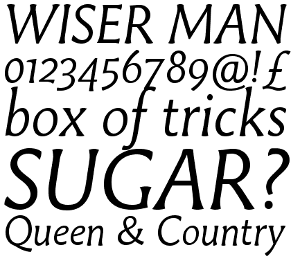 Paradigm Pro Light Italic