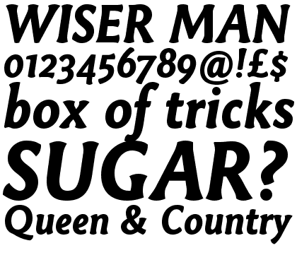 Paradigm Standard Bold Italic