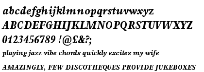 Perrywood&trade; Extra Bold Condensed Italic