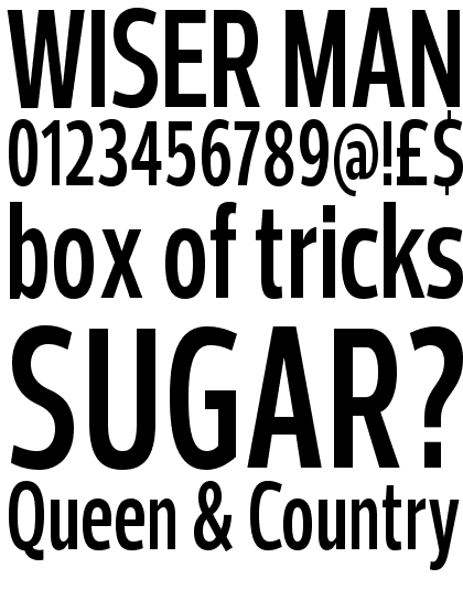 Prelo Compressed Semi Bold