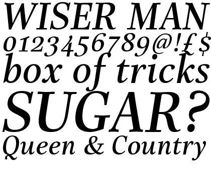 Really&trade; No 2 Pro Demi Italic