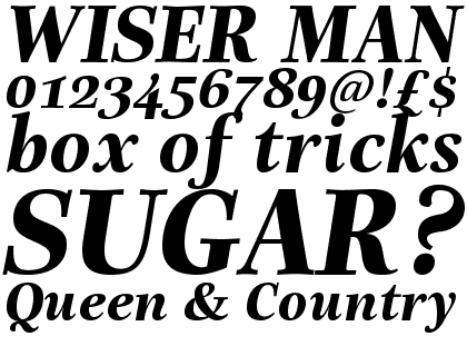 Really&trade; No 2 Pro Extra Bold Italic