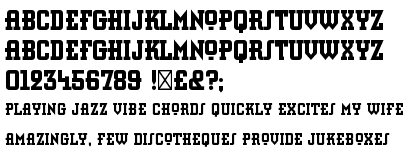 Retro&trade; Bold Condensed