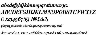 Robusta Bold Italic