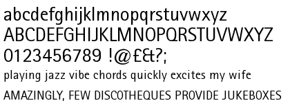 Rotis&trade; Sans Serif 55 Roman