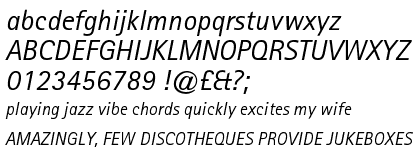 Rotis Sans Serif Std Italic