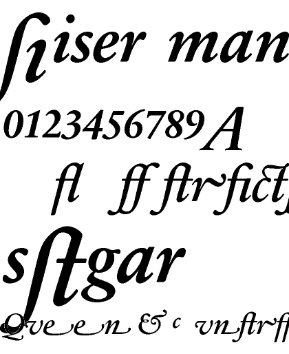 Sabon&reg; Next Demi Italic Alternate