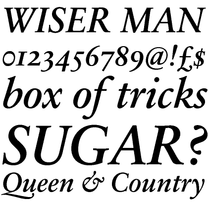 Sabon&reg; Next Demi Italic OsF