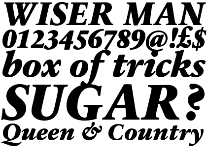 Sabon&reg; Next Pro Black Italic