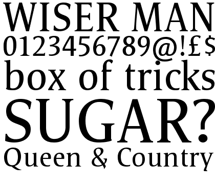 Satero&reg; Serif Pro Regular