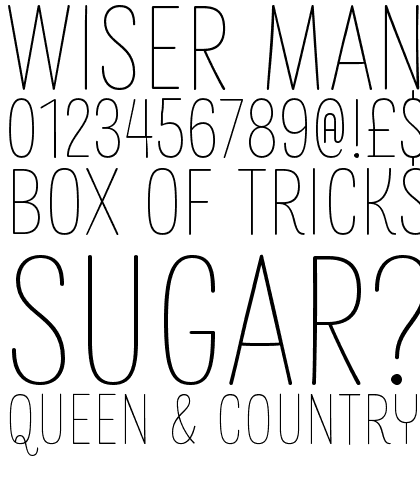 Save The Date Sans Light