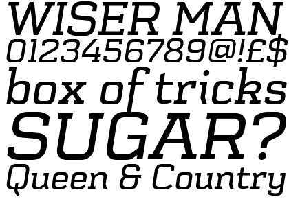Schwager Medium Italic