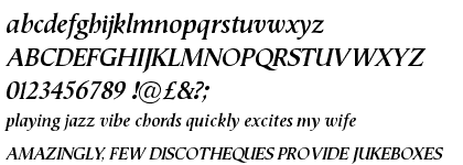 Semper&trade; Bold Italic