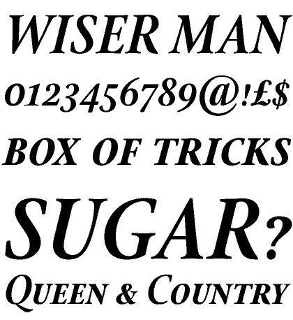 Stone&reg; Print Semibold Italic SmallCaps