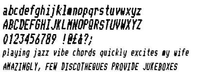 Telidon Ink Condensed Heavy Italic